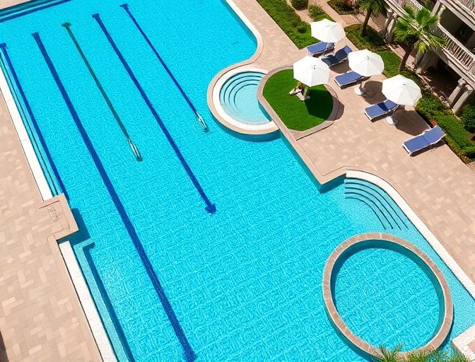 Commercial Resort Pool